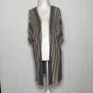 Hannah | Boho Open Front Knit Cardigan